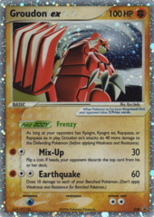 Groudon ex 038 Cosmos Holo Promo - EX Collector's Tin Exclusive